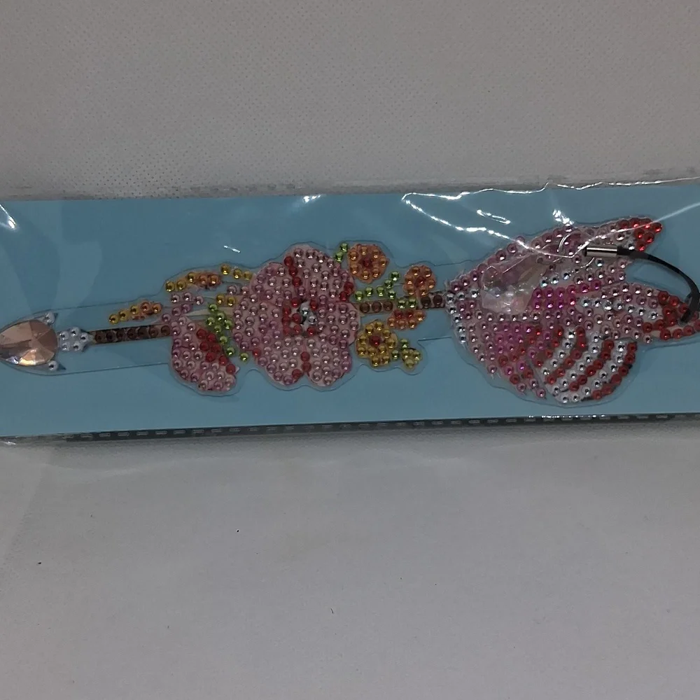 Handmade Rhinestone Bookmark - Picture 3 of 3